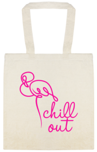 Seasonal Chill Out Custom Everyday Cotton Tote Bags Style 138002