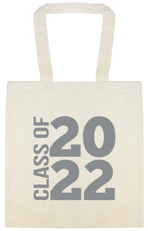 Parties & Events Class Of 20 22 Custom Everyday Cotton Tote Bags Style 150072