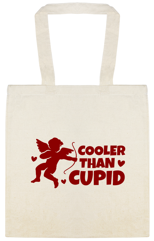 Cooler Than Cupid Custom Everyday Cotton Tote Bags Style 146954