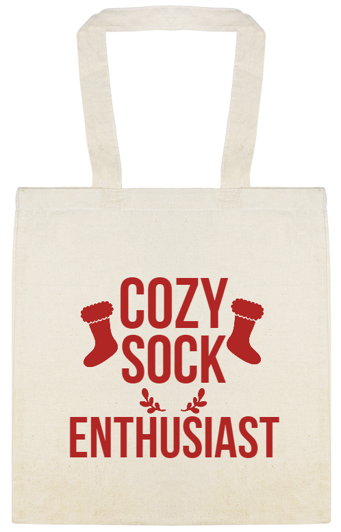 Cozy Sock Enthusiast Custom Everyday Cotton Tote Bags Style 144877