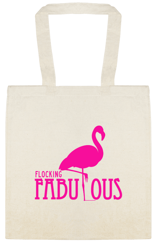 Seasonal Fabu Ous Flocking Custom Everyday Cotton Tote Bags Style 154478