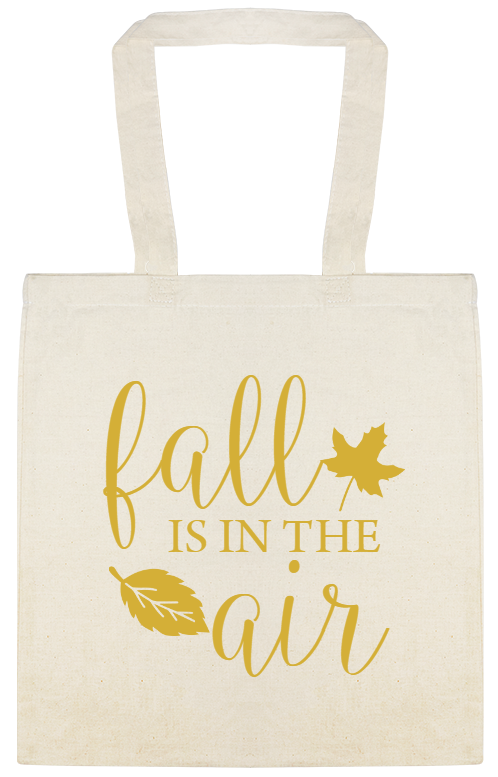 Fall Is In The Air Custom Everyday Cotton Tote Bags Style 141775