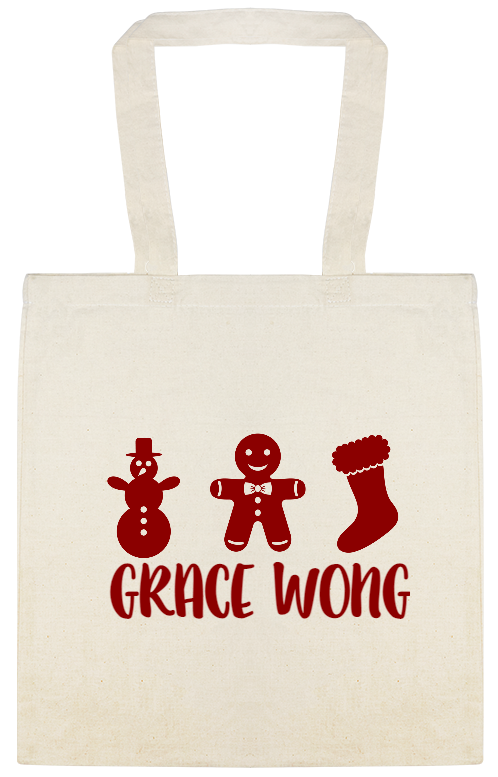 Holidays & Special Events Grace Wong Custom Everyday Cotton Tote Bags Style 145918
