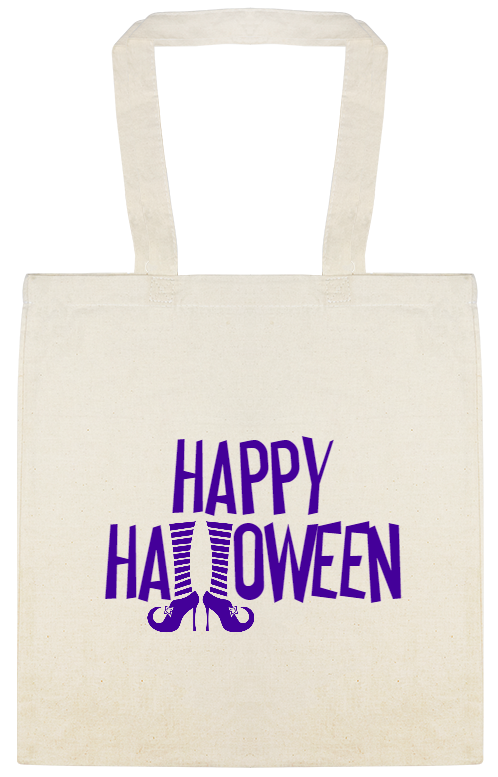Halloween Happy Custom Everyday Cotton Tote Bags Style 142888