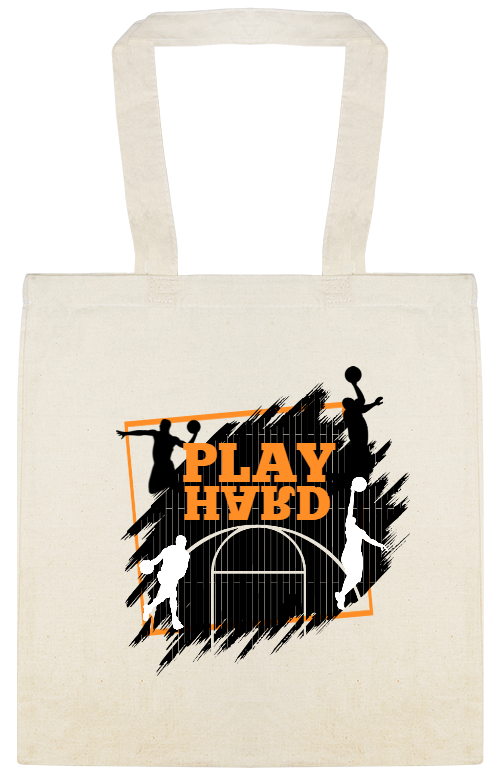 Sports & Teams Hard Play Custom Everyday Cotton Tote Bags Style 148537