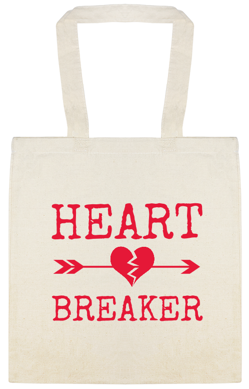 Heart Breaker Custom Everyday Cotton Tote Bags Style 146957