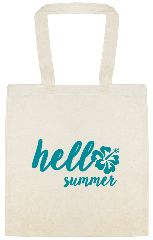 Seasonal Hell Summer Custom Everyday Cotton Tote Bags Style 153909