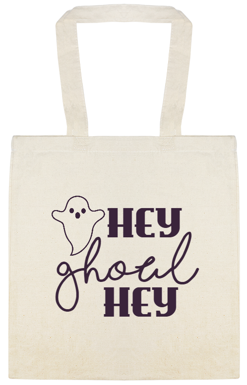 Halloween Hey Ghoul Custom Everyday Cotton Tote Bags Style 142257