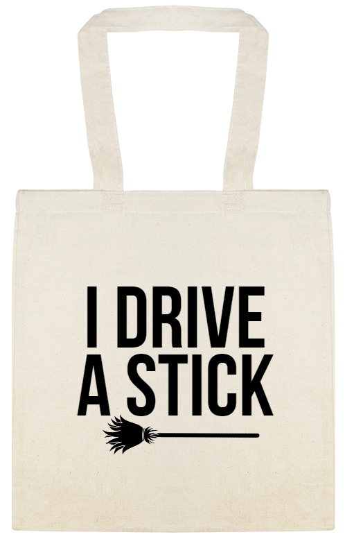 Halloween I Drive Stick Custom Everyday Cotton Tote Bags Style 142880