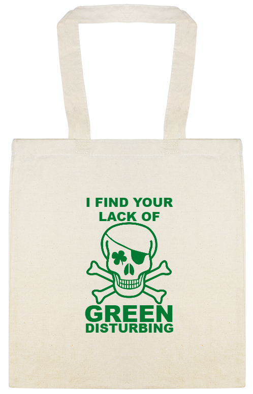 Find Your Lack Of Green Disturbing YourLack Custom Everyday Cotton Tote Bags Style 147654