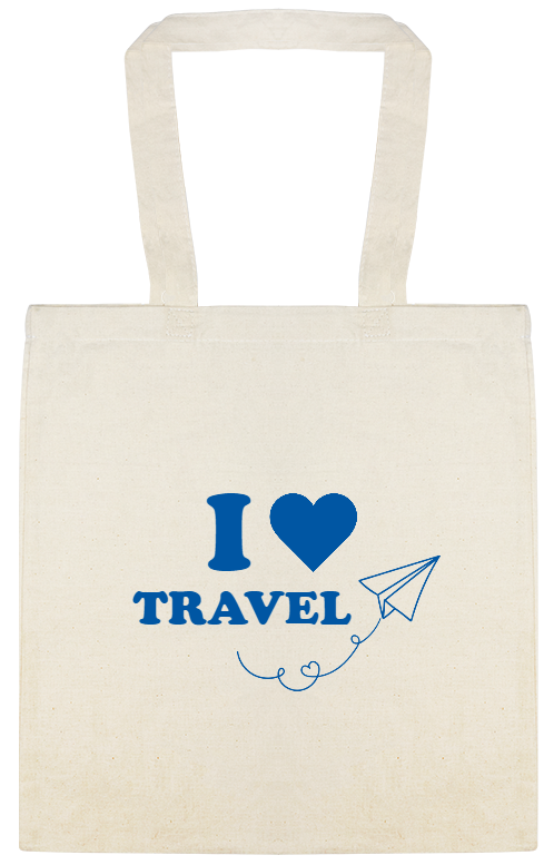 Valentines Travel Custom Everyday Cotton Tote Bags Style 115557
