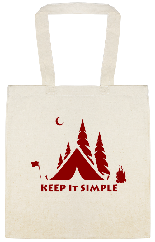Keep It Simple Custom Everyday Cotton Tote Bags Style 147709