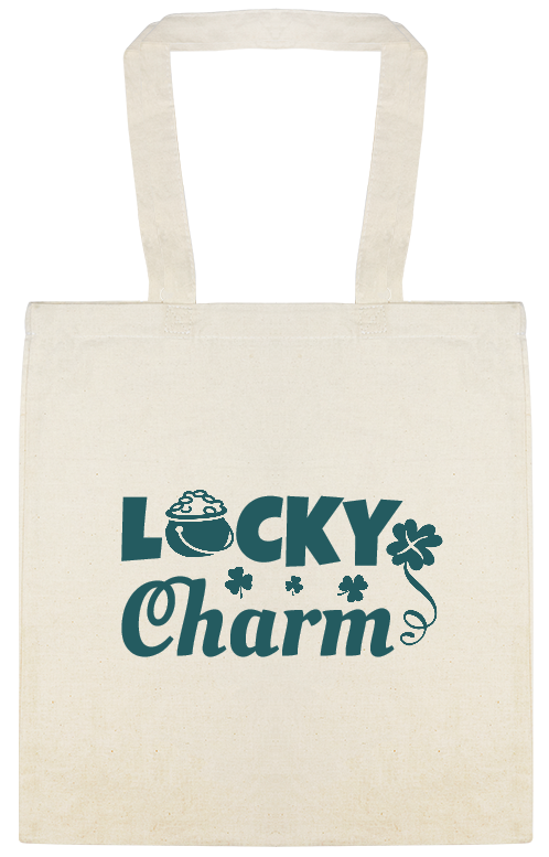 Lucky Charm Custom Everyday Cotton Tote Bags Style 148864