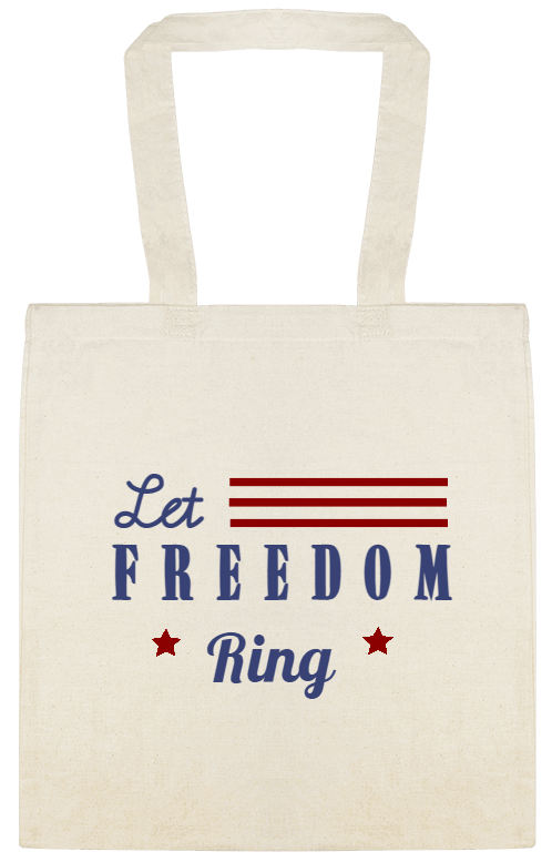 Holidays & Special Events Let F R M Ring Custom Everyday Cotton Tote Bags Style 151256
