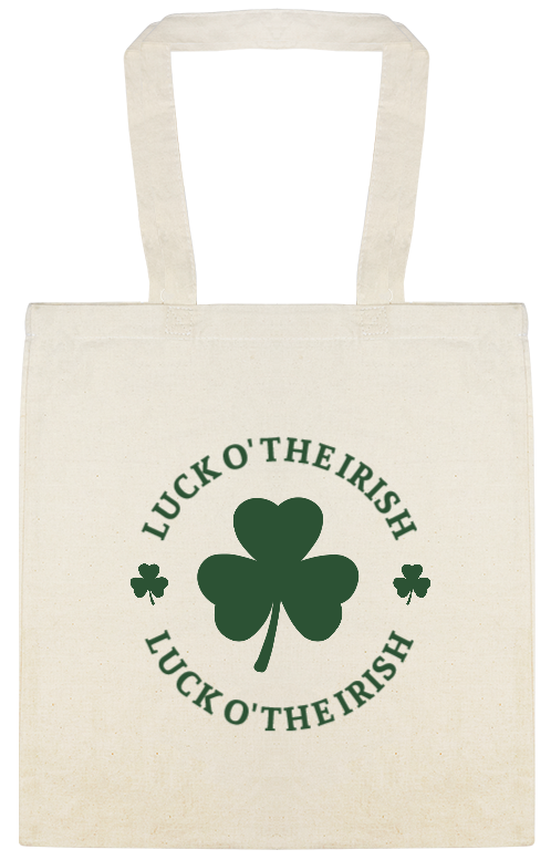 Luck O The Irish Custom Everyday Cotton Tote Bags Style 148867
