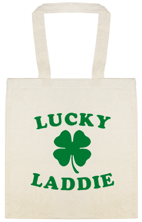 Lucky Laddie Custom Everyday Cotton Tote Bags Style 147611