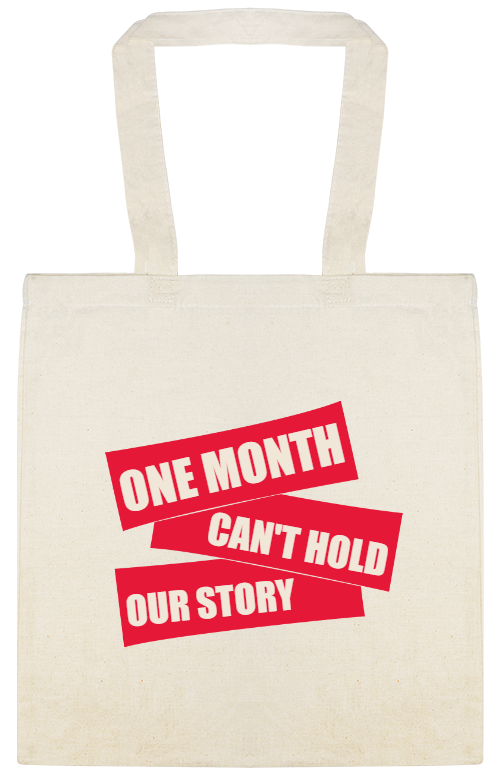 Black History Month Celebration One Cant Hold Our Custom Everyday Cotton Tote Bags Style 146739