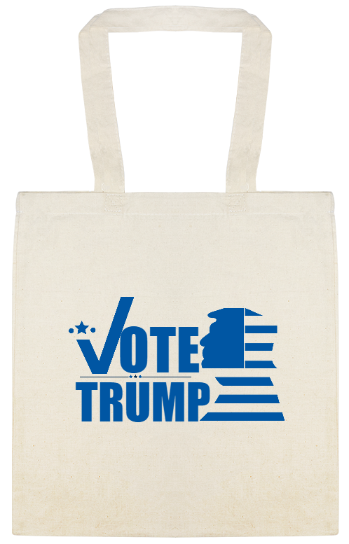 Political Ote Trump Custom Everyday Cotton Tote Bags Style 122988