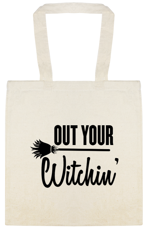Halloween Out Your Witchin Custom Everyday Cotton Tote Bags Style 142407