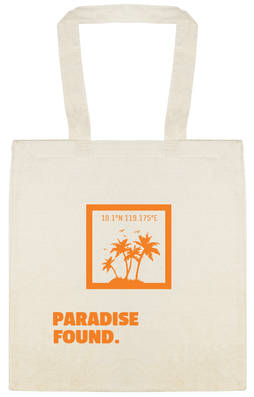 Seasonal Paradise Found 101n 119175e Custom Everyday Cotton Tote Bags Style 154148