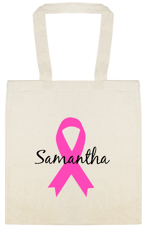 Charities, Fundraisers & Awareness Samantha Custom Everyday Cotton Tote Bags Style 156614