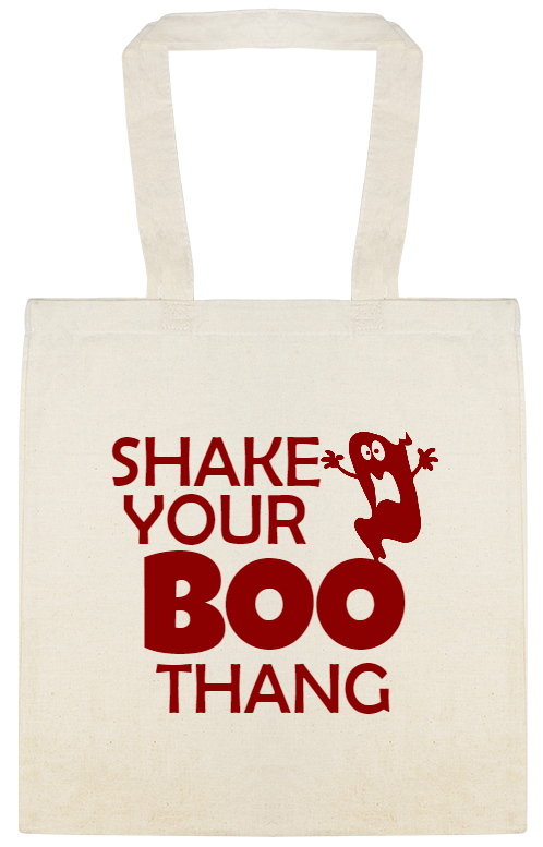 Halloween Shake Your Boo Thang Custom Everyday Cotton Tote Bags Style 142255