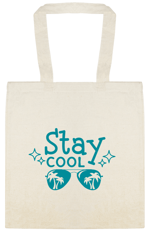 Seasonal Stay Cool Custom Everyday Cotton Tote Bags Style 154693
