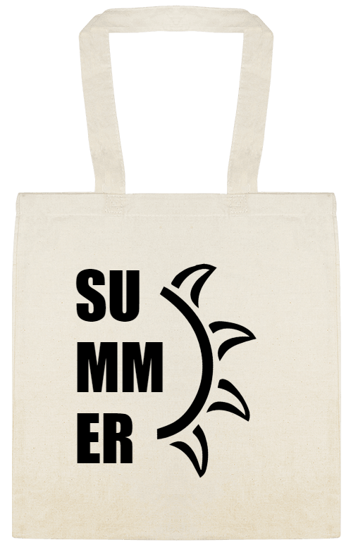 Seasonal SuMmEr Custom Everyday Cotton Tote Bags Style 154635