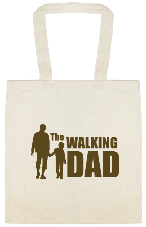 Holidays & Special Events The Walking Dad Custom Everyday Cotton Tote Bags Style 153141