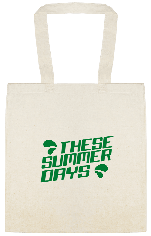 Seasonal These Summer Days Custom Everyday Cotton Tote Bags Style 154502