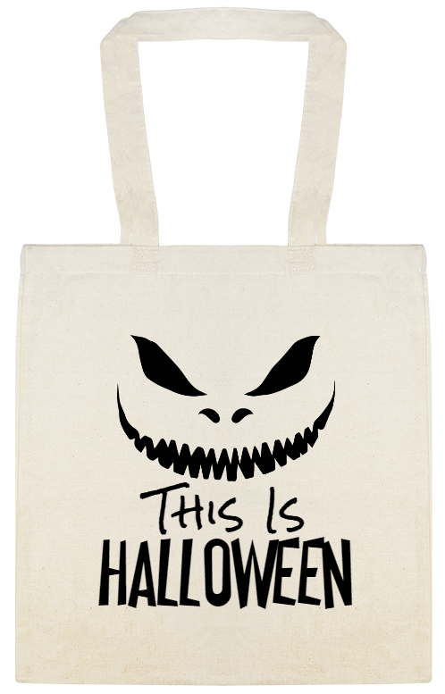 Halloween This Is Custom Everyday Cotton Tote Bags Style 142582