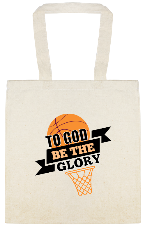 Sports & Teams To God Be The Glory Custom Everyday Cotton Tote Bags Style 148538