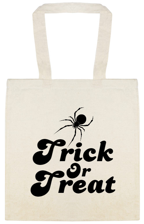Halloween Trick Or Treat Custom Everyday Cotton Tote Bags Style 142253