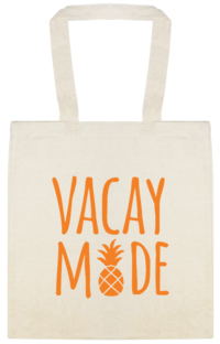 Seasonal Vacay M De Custom Everyday Cotton Tote Bags Style 138000