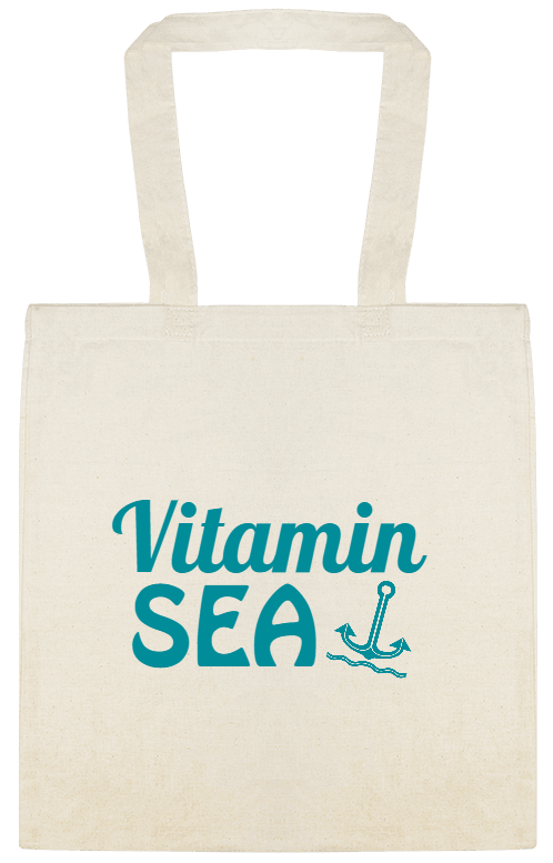 Parties & Events Vitamin Sea Custom Everyday Cotton Tote Bags Style 151547