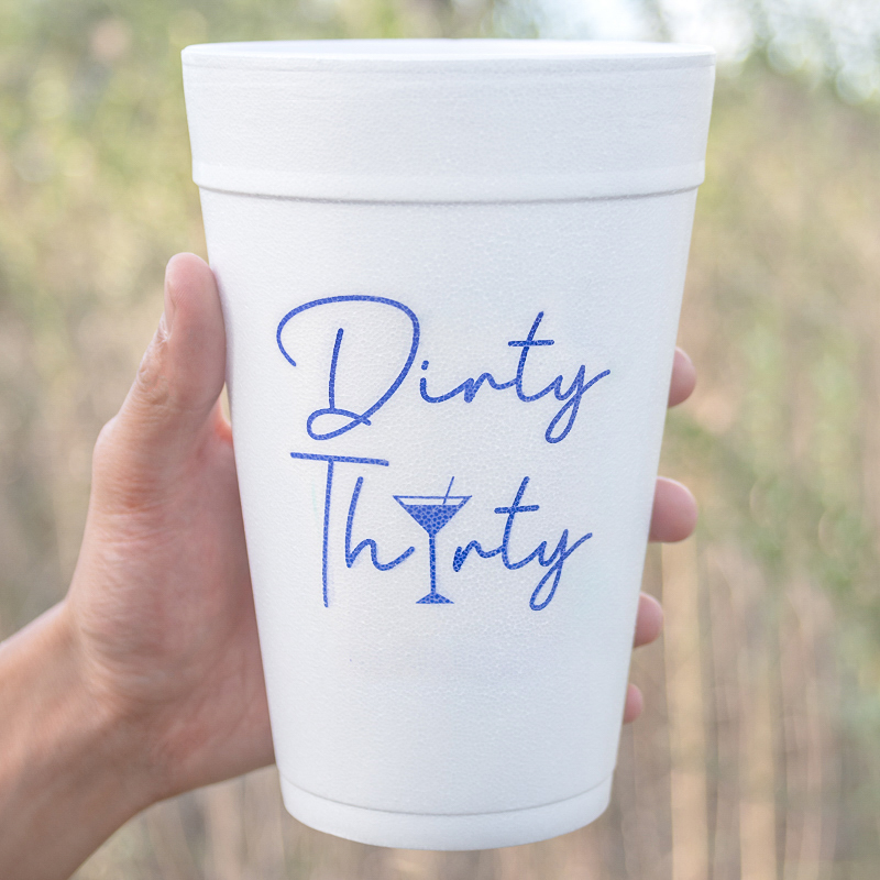 Custom 32 Oz. Foam Cups