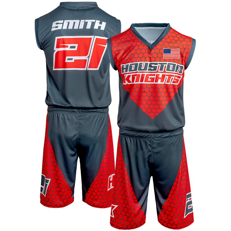 Custom Adult Basketball Uniforms All Over Print