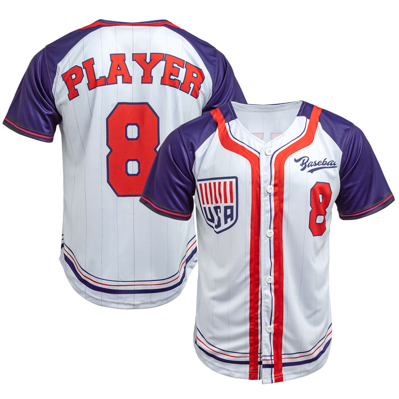 Custom Baseball Jerseys All Over Print