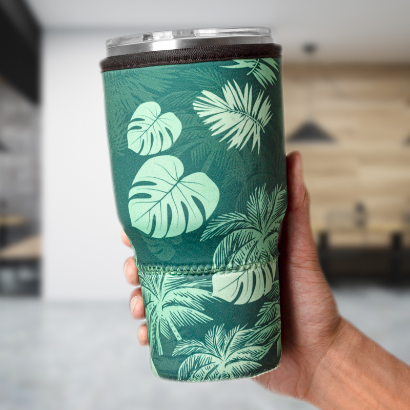 Custom Neoprene Iced Coffee Cup Sleeves