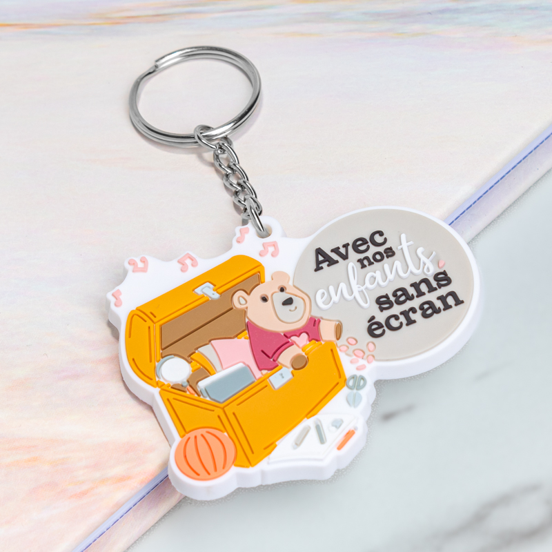 Custom pvc keychain hot sale