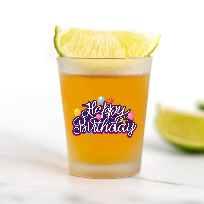 Customized Frosted Shot Glass- 1.75 Oz.