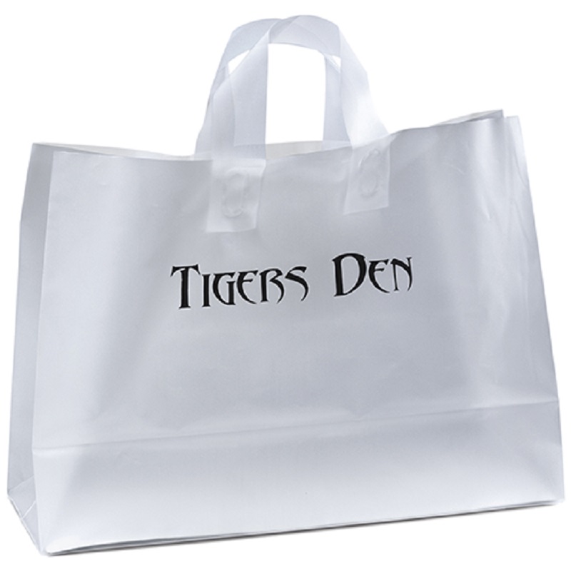 Daisy Frosted Shopping Plastic Bags Plastic Bags