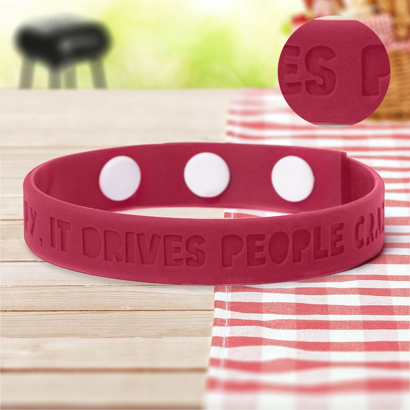 Debossed bracelets top