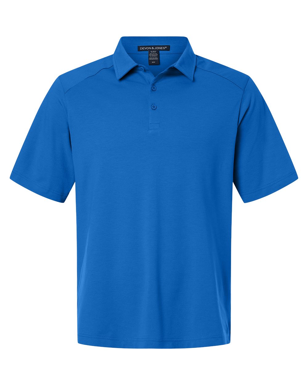 Devon & Jones Men's Seaton Pebble Textured Polo - DG102