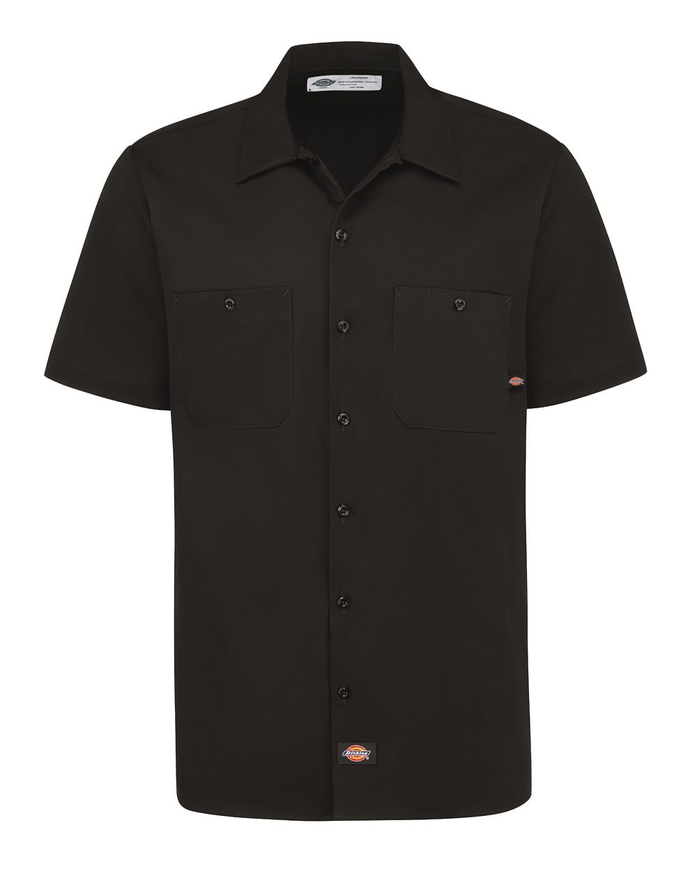 Dickies Men's Industrial Short Sleeve Cotton Work Shirt - S307
