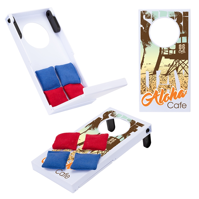 Essentials Mais Tabletop Cornhole Game Set