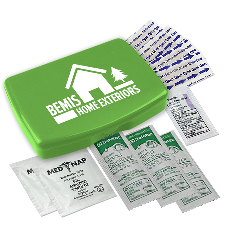Express First Aid Kits with Sanitizers