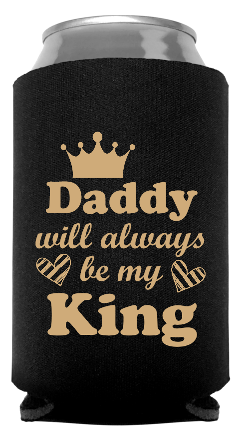 Fathers Day Full Color Foam Collapsible Coolies Style 106721