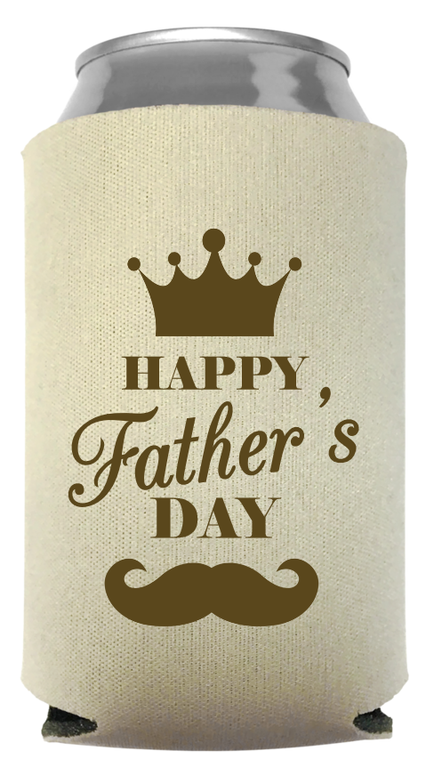 Fathers Day Full Color Foam Collapsible Coolies Style 106742