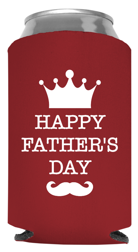Fathers Day Full Color Foam Collapsible Coolies Style 106753